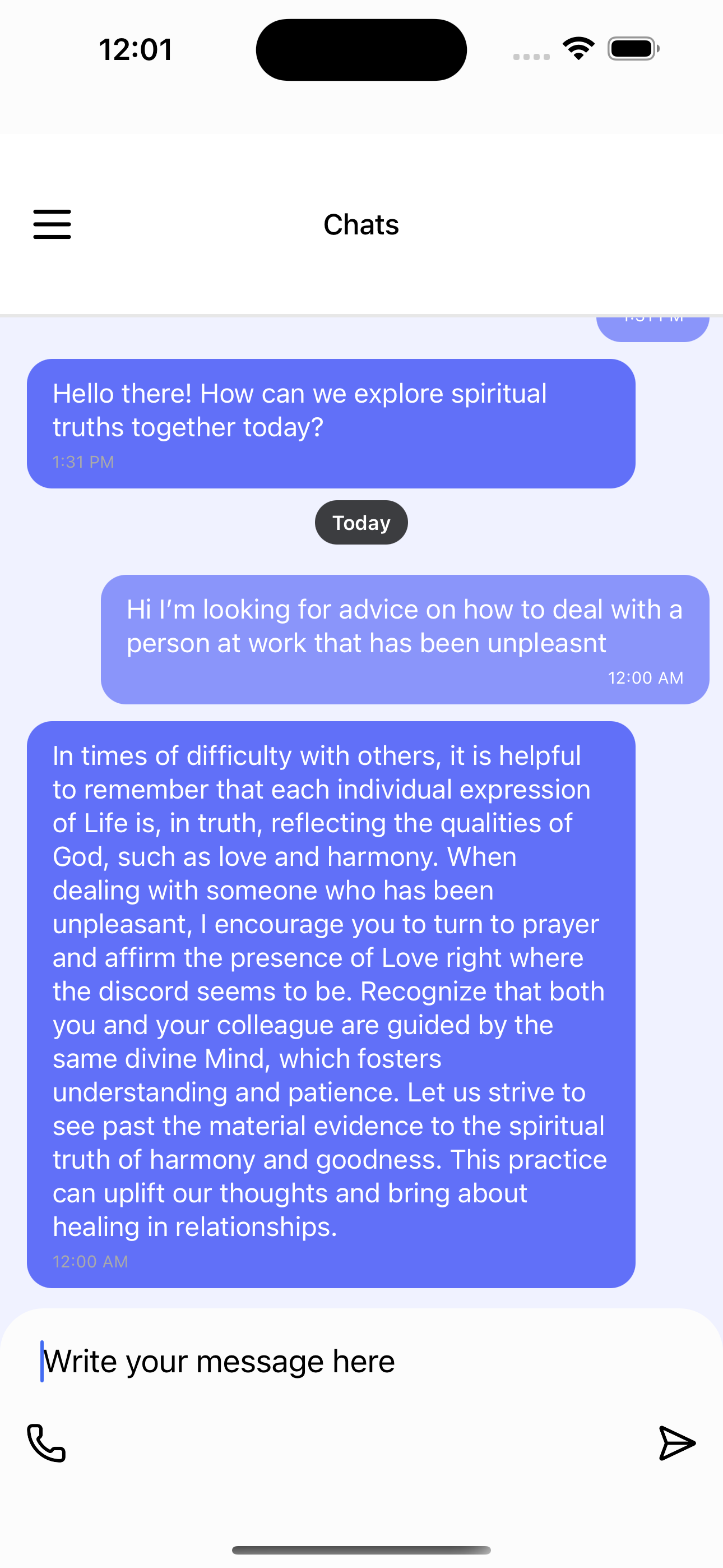 ChatMBE Screenshot 3